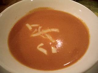写真：トマトのスープ