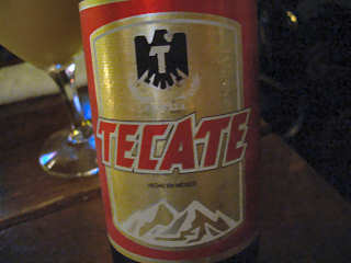 写真：テカテ・ビール＠エルパンチョ