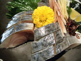 写真：鯖の生寿司